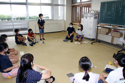 東根中部小学校の8月 東根市立東根中部小学校